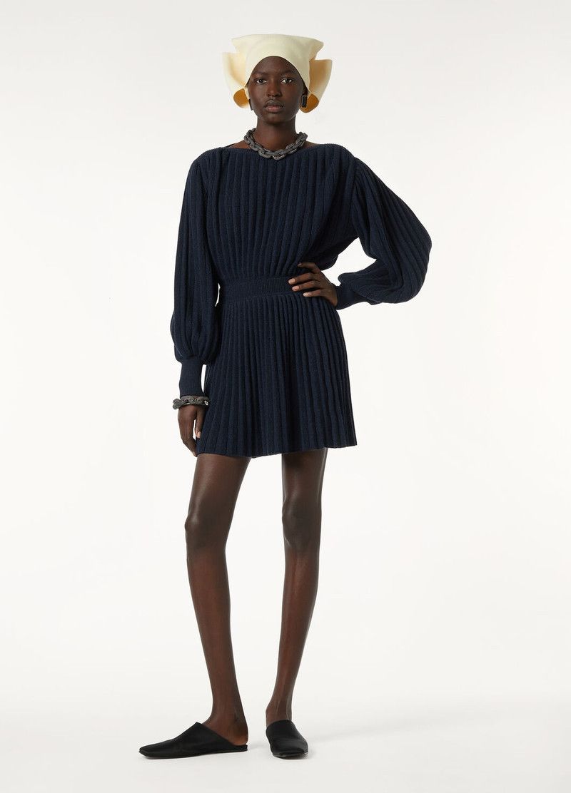 Loro Piana o1srvl11e0526 FAO9842 Fobello Sweater in Blue Size S / US 4 / IT 40 - 2 Thumbnail