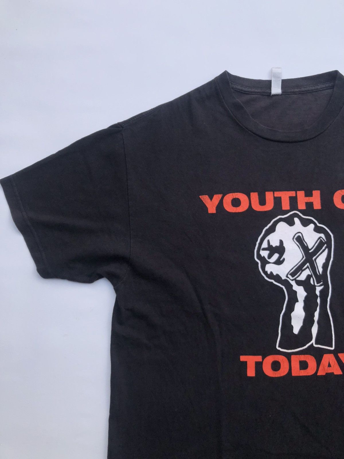 Band Tees × Japanese Brand 00s Youth Of Today Positive Outlook Tshirt Tee Size US L / EU 52-54 / 3 - 4 Thumbnail