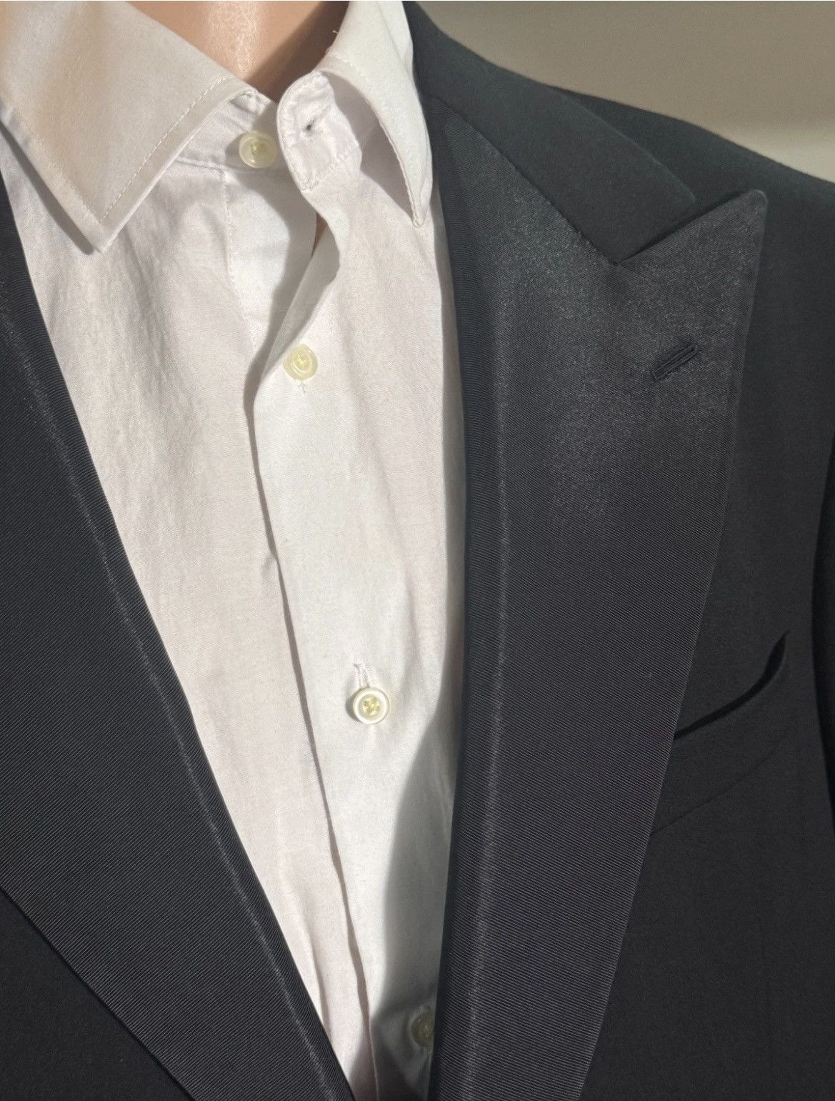 Ralph Lauren Purple Label Ralph Lauren Purple Label Peak Lapel Tuxedo Jacket 46R Size 46R - 7 Thumbnail