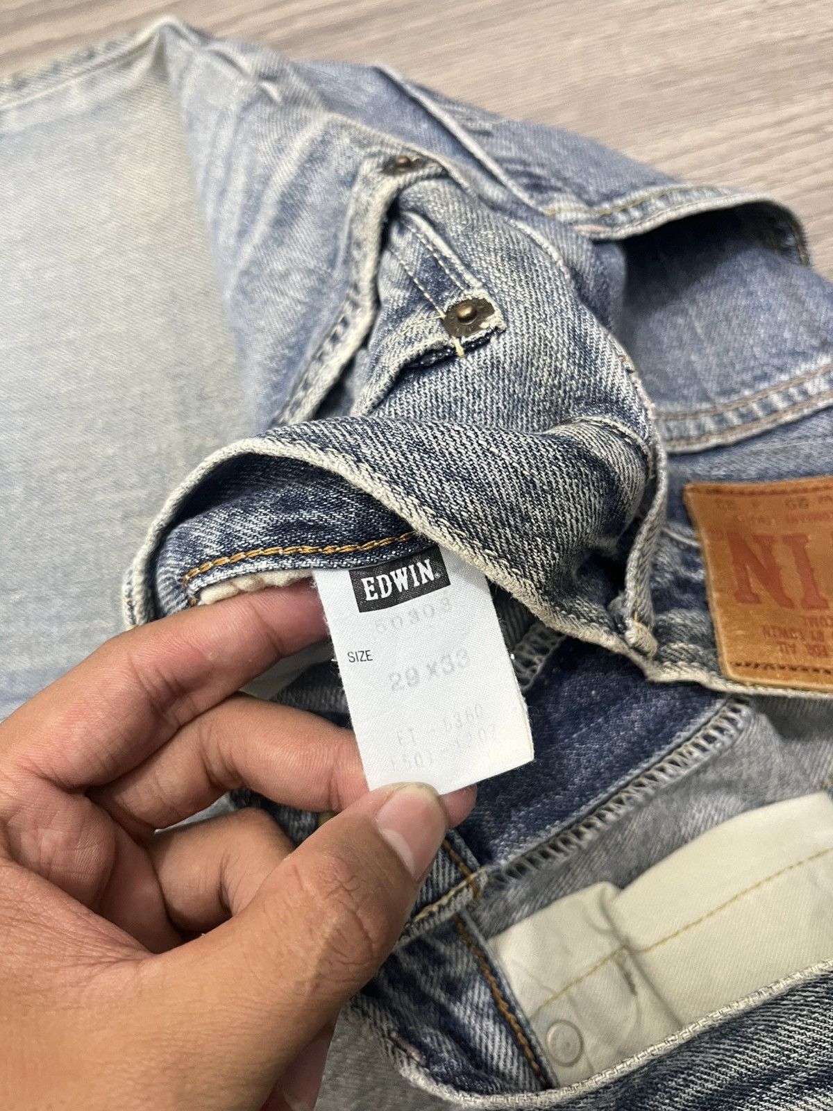 Japanese Brand 🇯🇵Vtg edwin 503 jeans Size US 29 - 6 Thumbnail