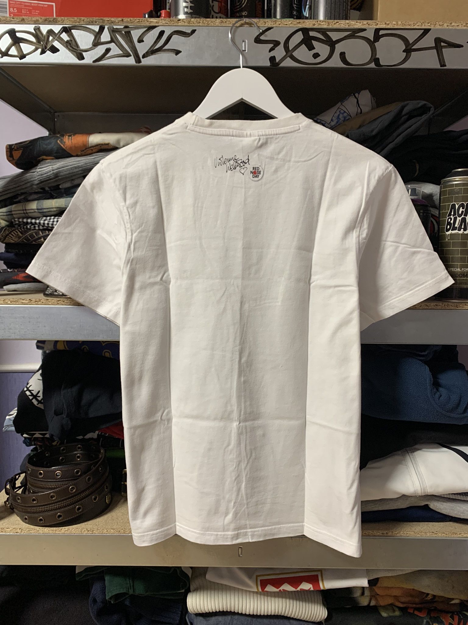 Vivienne Westwood VIVIENNE WESTWOOD X COMIC RELIEF Cotton Art Design T-Shirt Size US XS / EU 42 / 0 - 7 Thumbnail