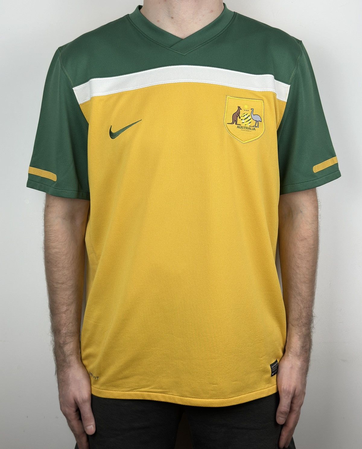 Nike Australia National Team Home Soccer Jersey Football Shirt Grailed