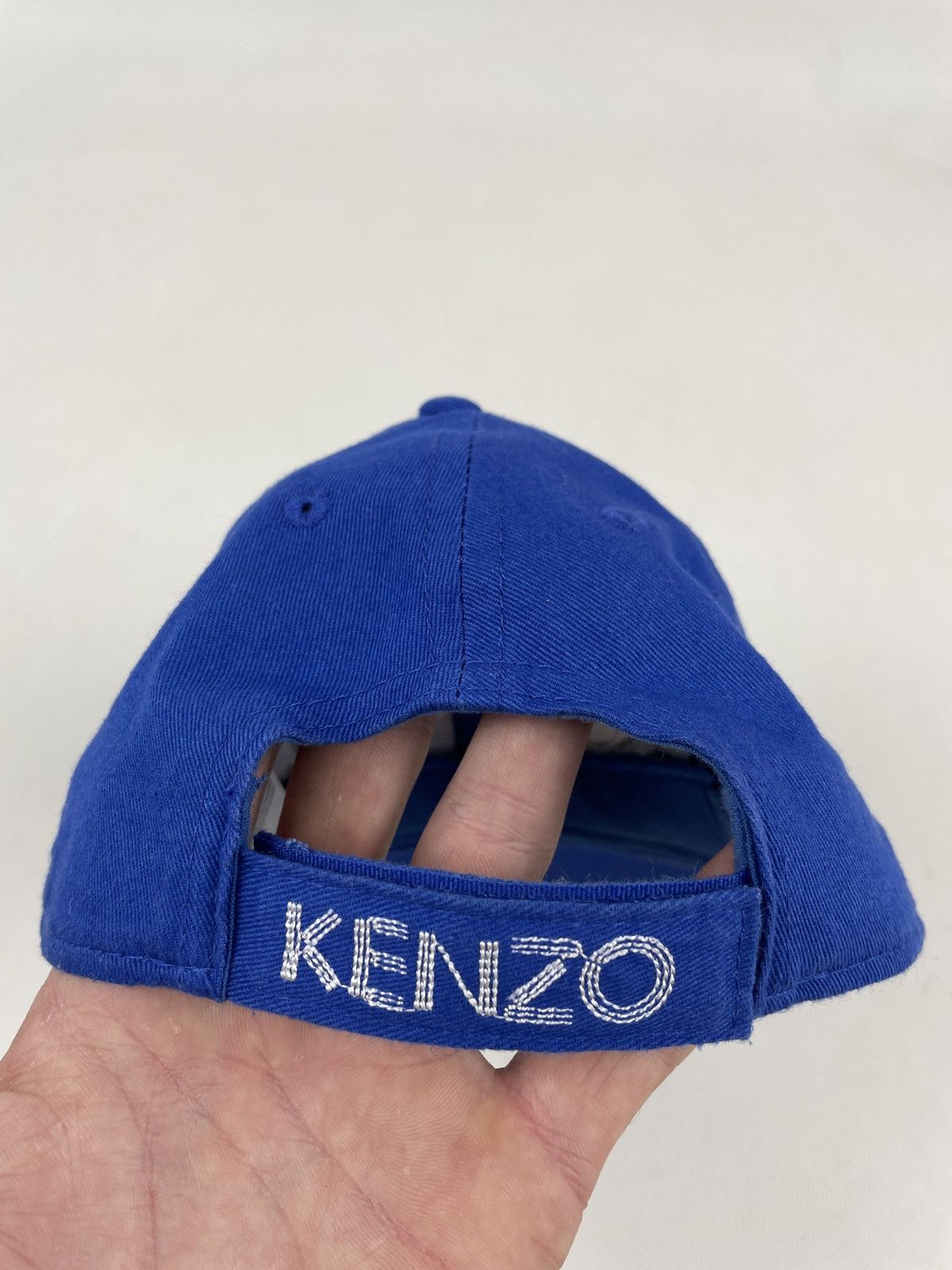 Kenzo Unisex Kid’s KENZO Embroidered Blink Eye Baseball 6-Panel Cap Adjustable Hat Size 26 - 12 Thumbnail