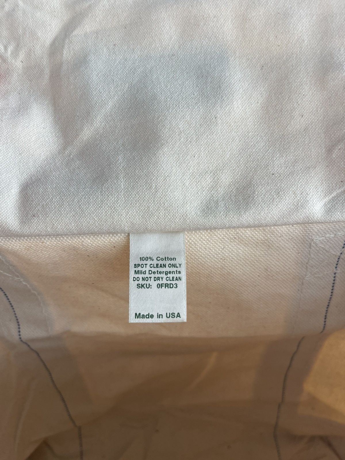 L.L. Bean Vintage L.L.Bean Canvas Leather Tote Bag Size ONE SIZE - 11 Thumbnail