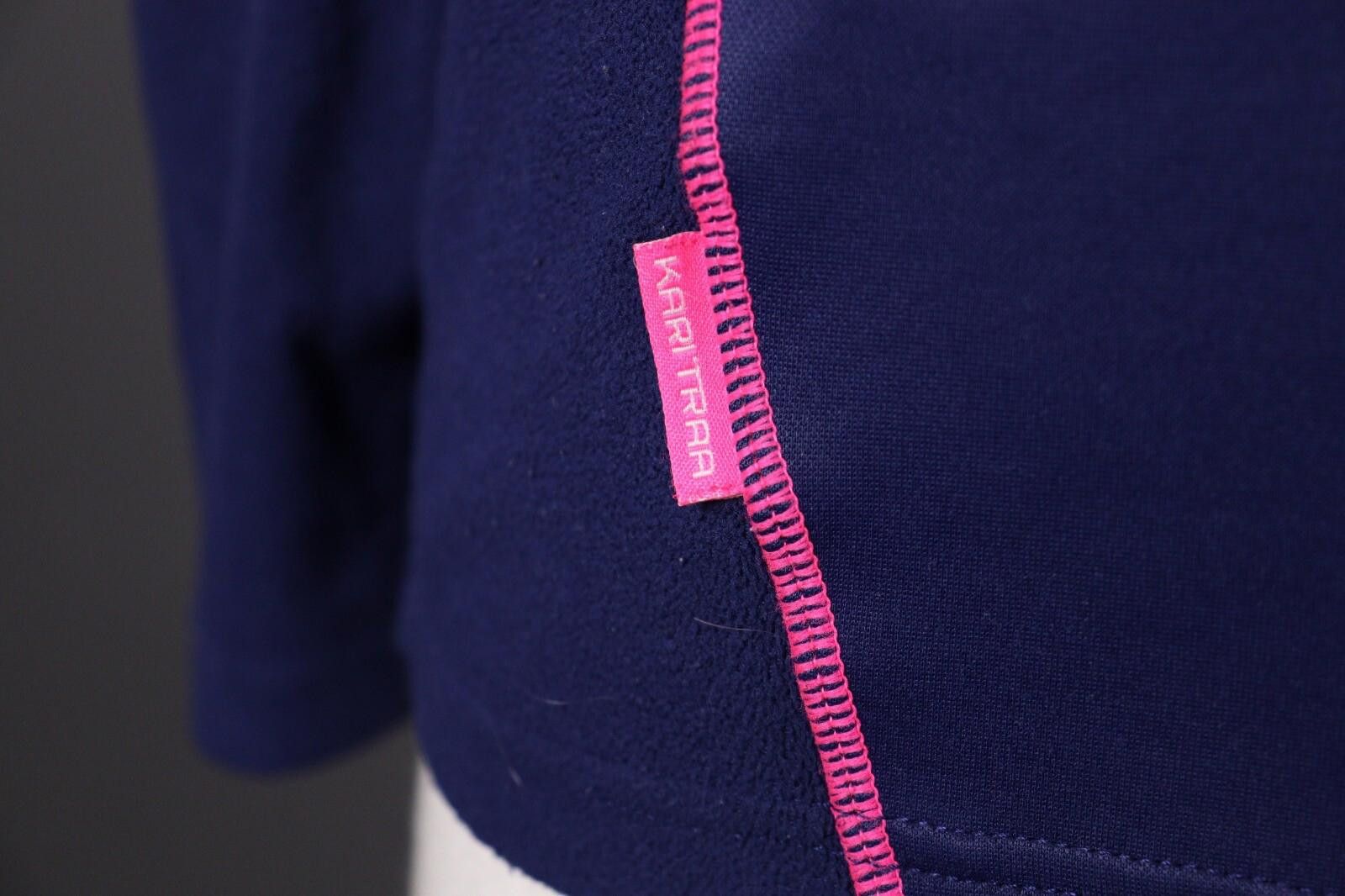 Designer Kari Traa Blue Full Zip Activewear Top Sweater Size S Size S / US 4 / IT 40 - 5 Thumbnail