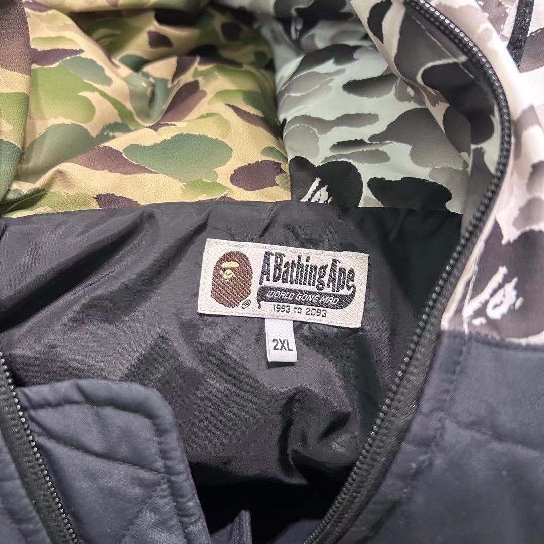 Bape BAPE CAMO DOWN JACKET Size US XXL / EU 58 / 5 - 7 Thumbnail