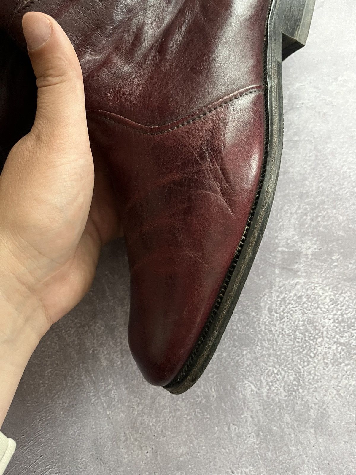 Bally Vintage Bally Lauro 2 Leather Fur Lined Boots Size 43 Size US 10 / EU 43 - 6 Thumbnail