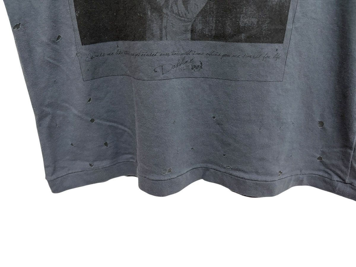 Other DAPHNE 🇮🇹 DESIGNER NOIR SKULL GRAPHICAL DISTRESSED DESIGN TEE Size US S / EU 44-46 / 1 - 11 Thumbnail