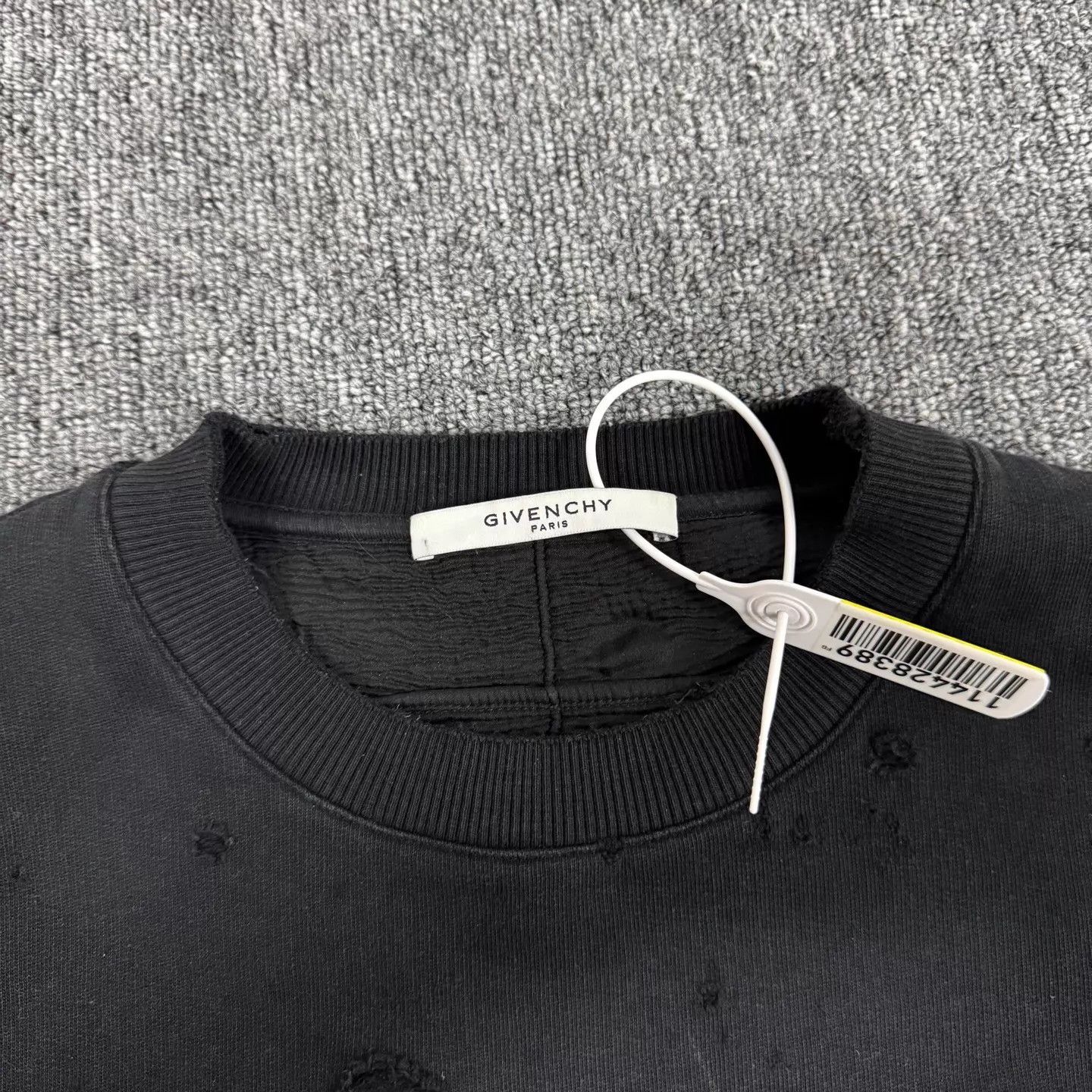Givenchy Givenchy Distressed Destroyed Sweatshirt XL 99 New Size US XL / EU 56 / 4 - 6 Thumbnail