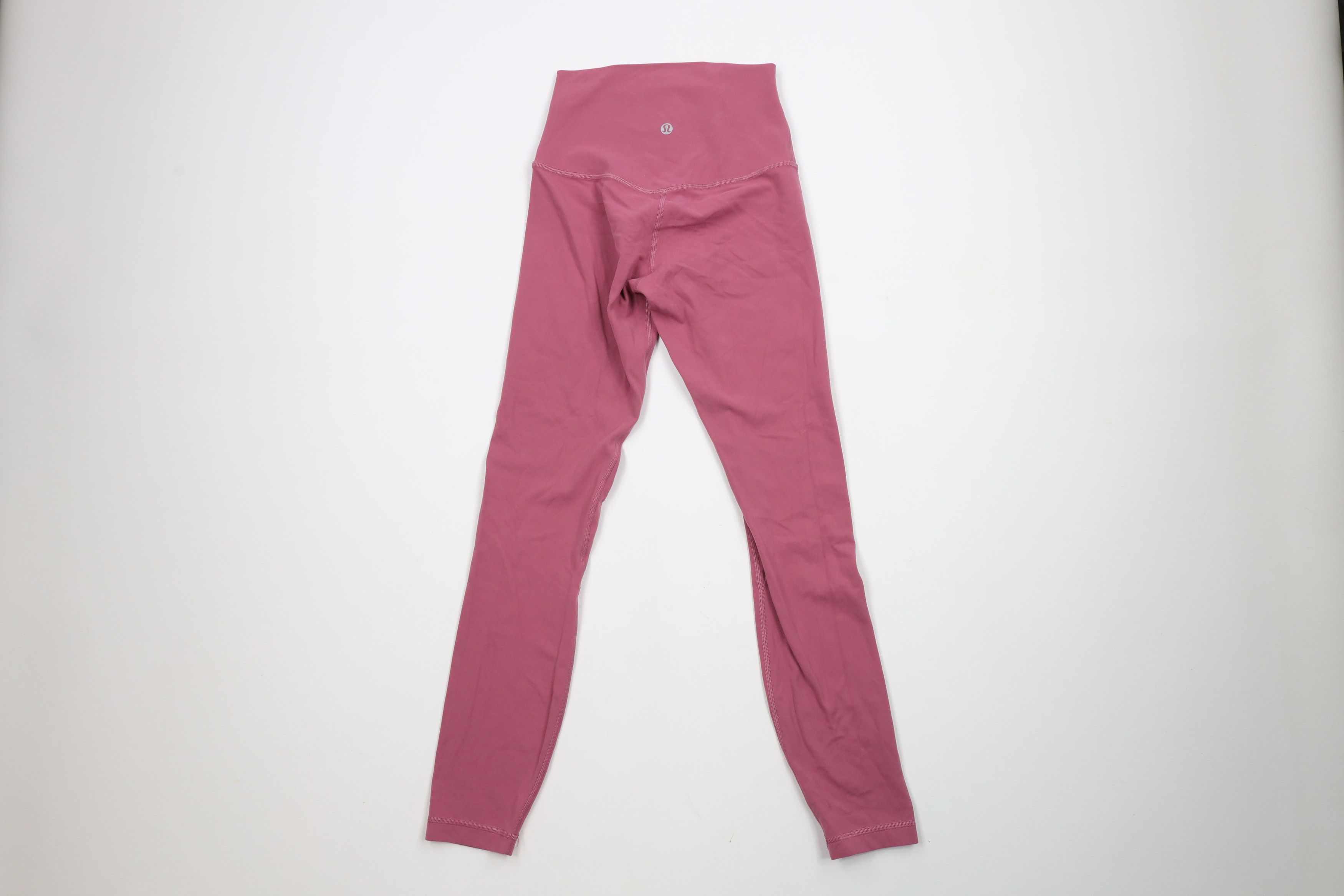 Lululemon × Vintage Lululemon Distressed 25" Align Leggings Yoga Gym Pants Pink Size 26" / US 2 / IT 38 - 9 Thumbnail
