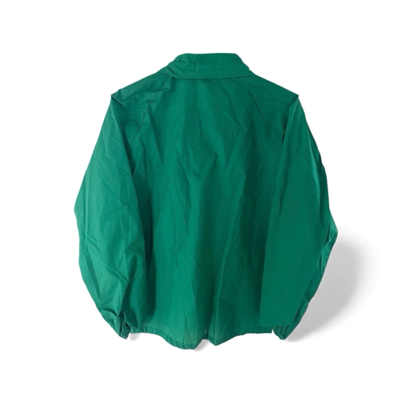 Vintage VINTAGE mens 80s COACHES JACKET Windbreaker One: M Green 100% Nylon NWOT Deadstock Made in USA Mens Small? Size US M / EU 48-50 / 2 - 7 Thumbnail