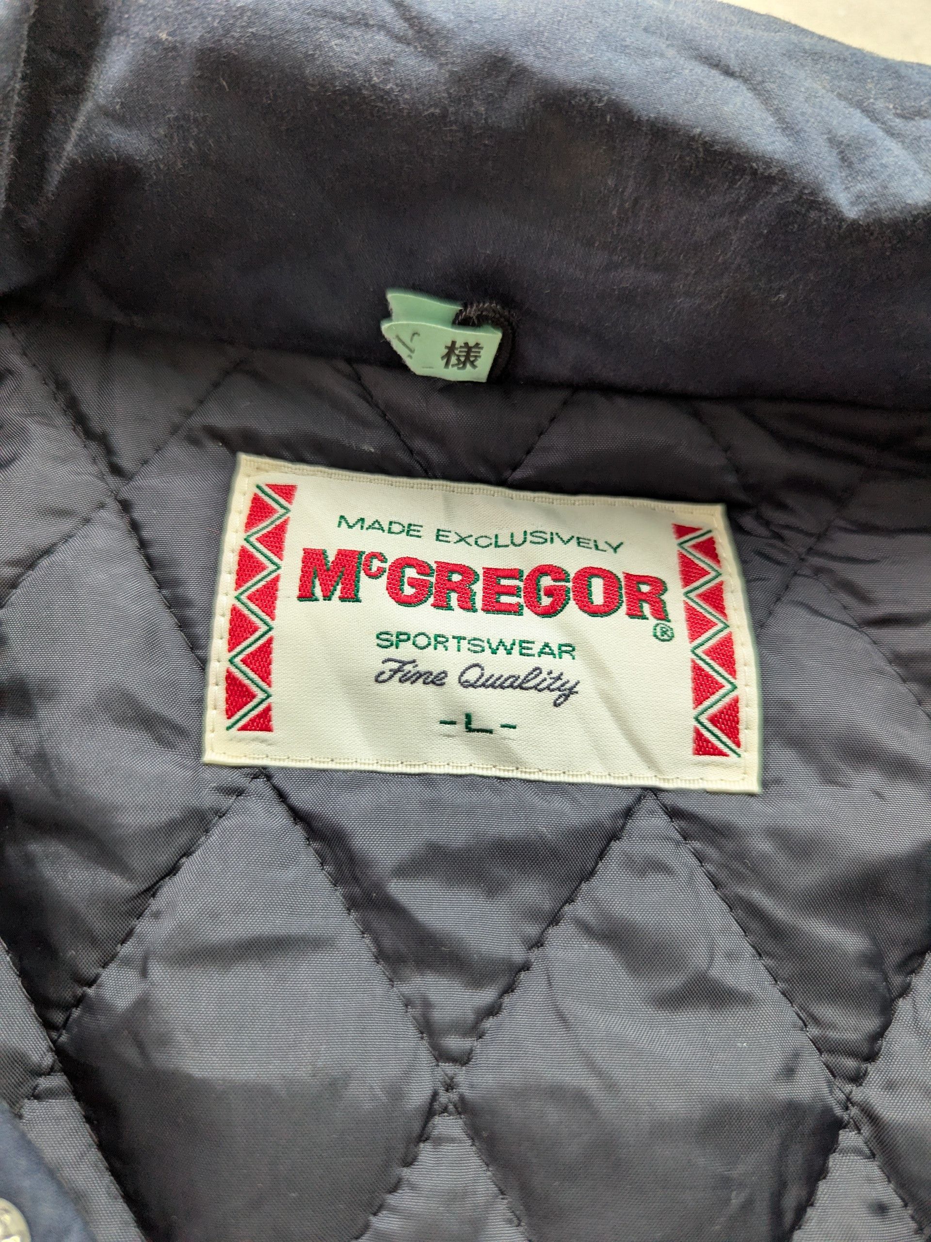 Japanese Brand × McGregor × Vintage Vintage 1990s McGregor Bomber Jacket Hooded Size US L / EU 52-54 / 3 - 11 Thumbnail