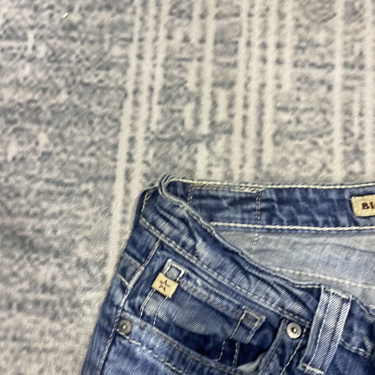 Hysteric Glamour × Le Grande Bleu (L.G.B.) × Vintage Flaree☠️ Big Star Washed Jeans Punk Cowboy 90s Size US 30 / EU 46 - 8 Thumbnail