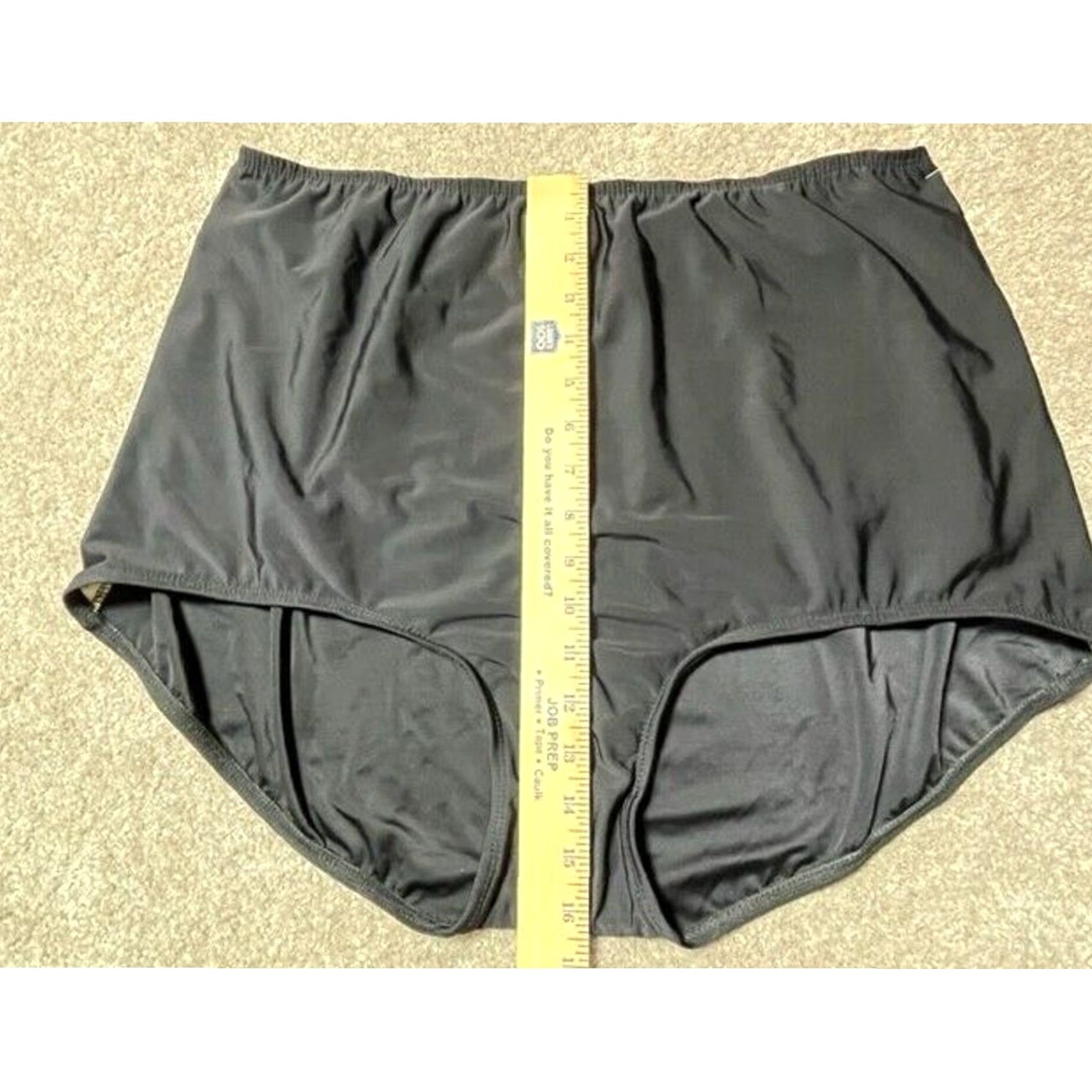 Swims Topanga T.H.E. Bikini Swim Bottom 26W Plus Size High-Waisted Black Women's 50s Retro Tummy Slimmer Modest Beach Swimwear Bottom Size 26" / US 2 / IT 38 - 4 Thumbnail