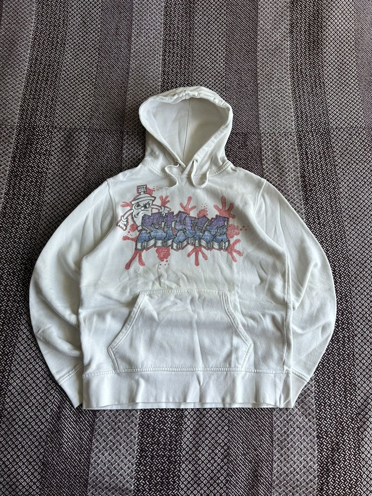 Angelo Litrico Vintage Angelo Litrico Graphic Hoodie Streetwear Style Sz L Size US L / EU 52-54 / 3 - 1 Thumbnail