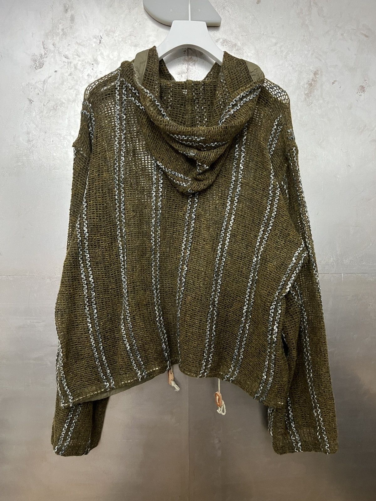 Kapital Kapital Knitted Button Up Hippy Hoodie Size US L / EU 52-54 / 3 - 2 Thumbnail