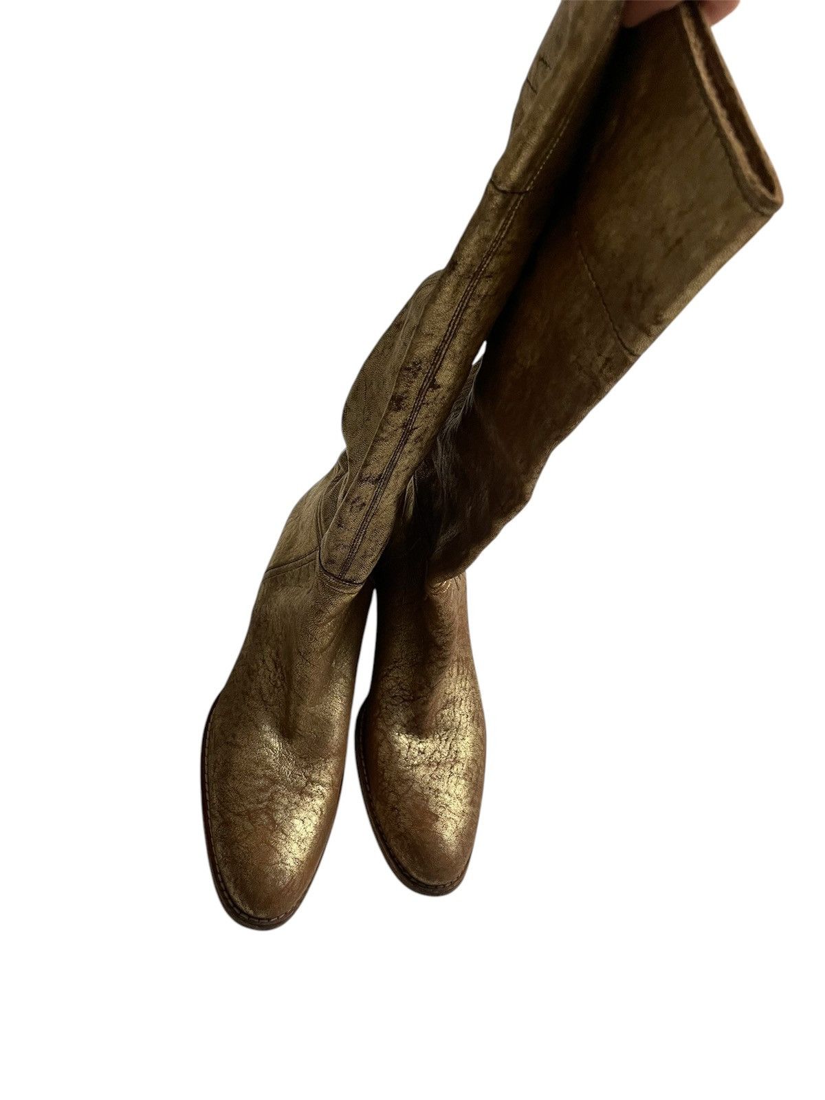 Miu Miu Leather western boots MIU MIU Size US 6.5 / IT 36.5 - 3 Thumbnail
