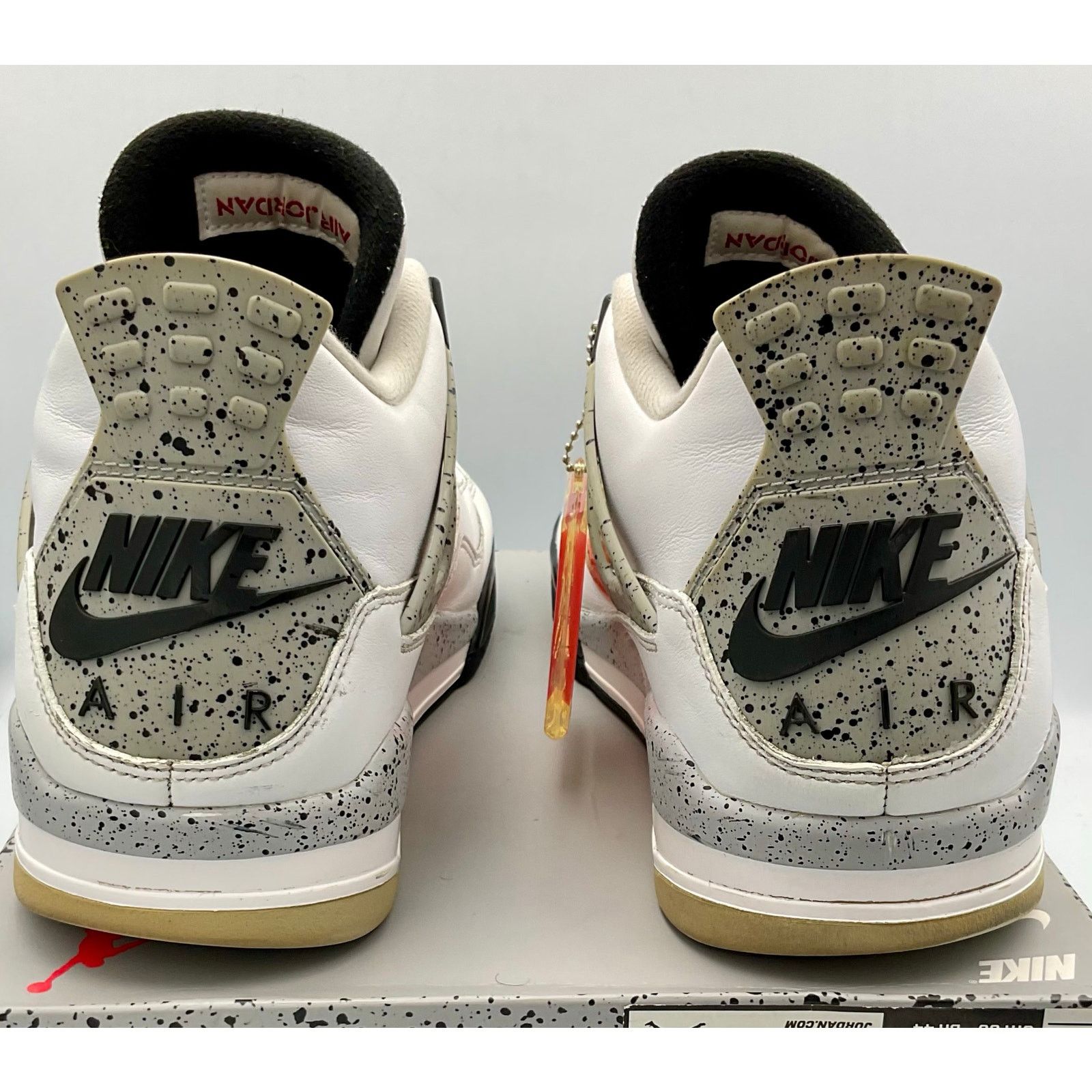 Nike Nike Air Jordan 4 Retro White Cement Size 12 840606 192 Size US 12 / EU 45 - 5 Thumbnail