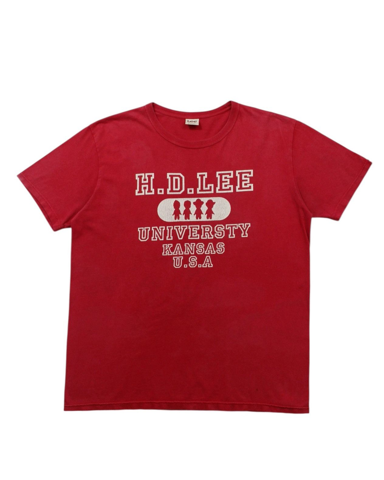 Lee × Vintage 2000S LEE “H.D. LEE UNIVERSTY” GRAPHIC TEE Size US L / EU 52-54 / 3 - 1 Thumbnail