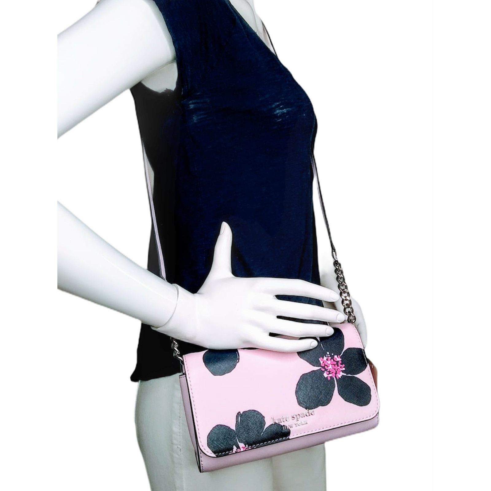 Kate Spade Kate Spade Cameron Floral Small Flap Crossbody Bag Size ONE SIZE - 1 Thumbnail