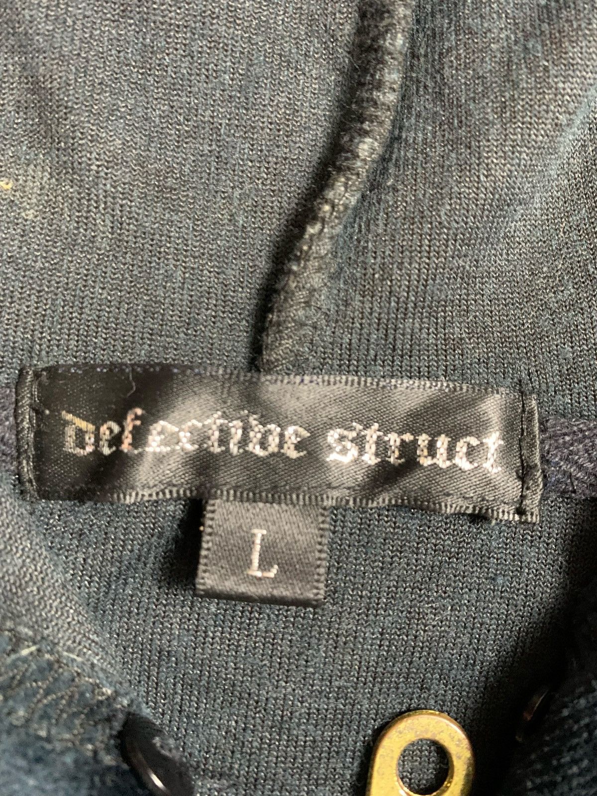 20471120 Archive DETECTIVE STRUCT VELVET ZIP HOODIE IFSIX LGB STYLE Size US L / EU 52-54 / 3 - 6 Thumbnail
