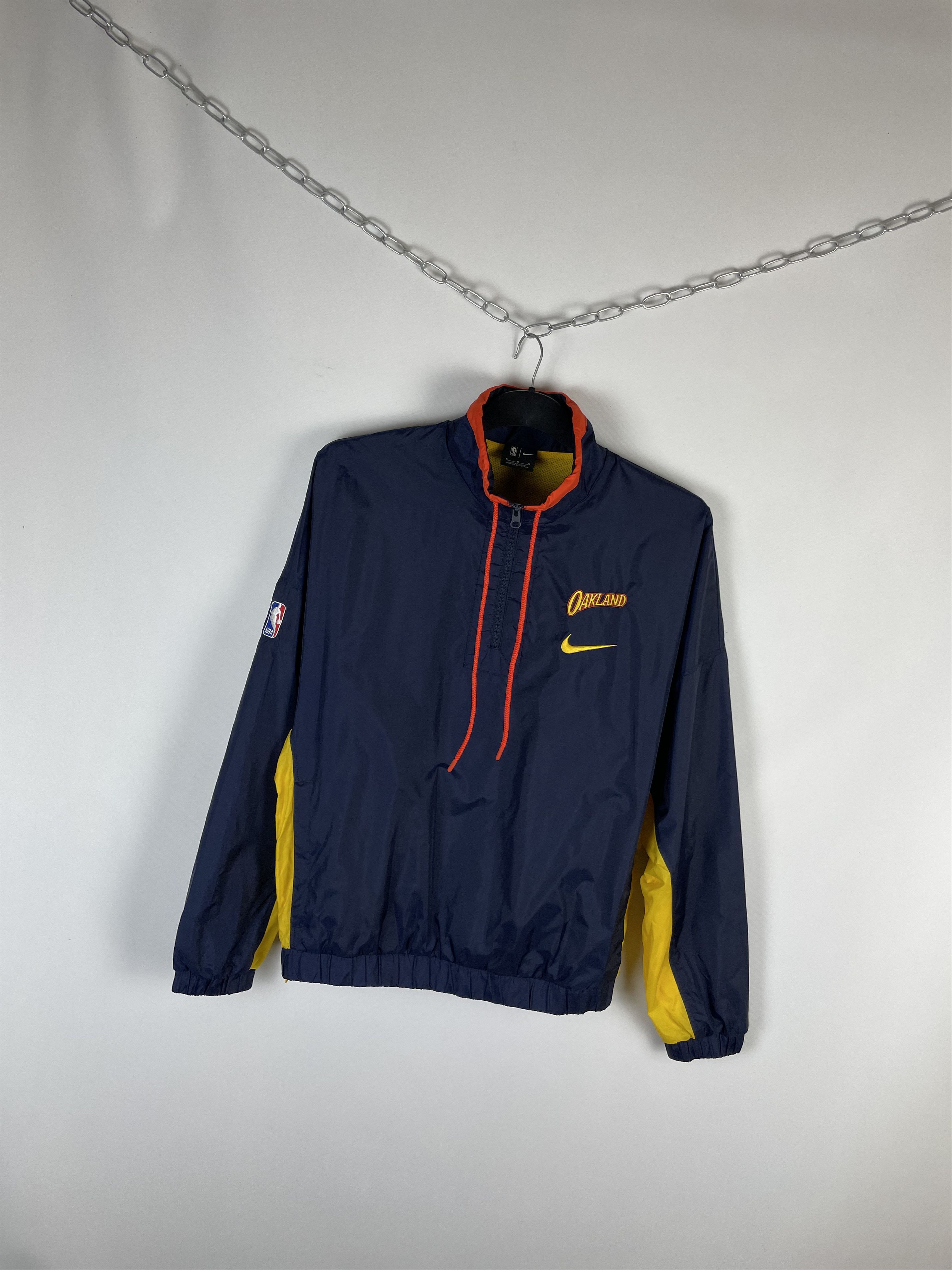 Nike Oakland Basketball Nike Windbreaker Jacket Size US M / EU 48-50 / 2 - 2 Thumbnail