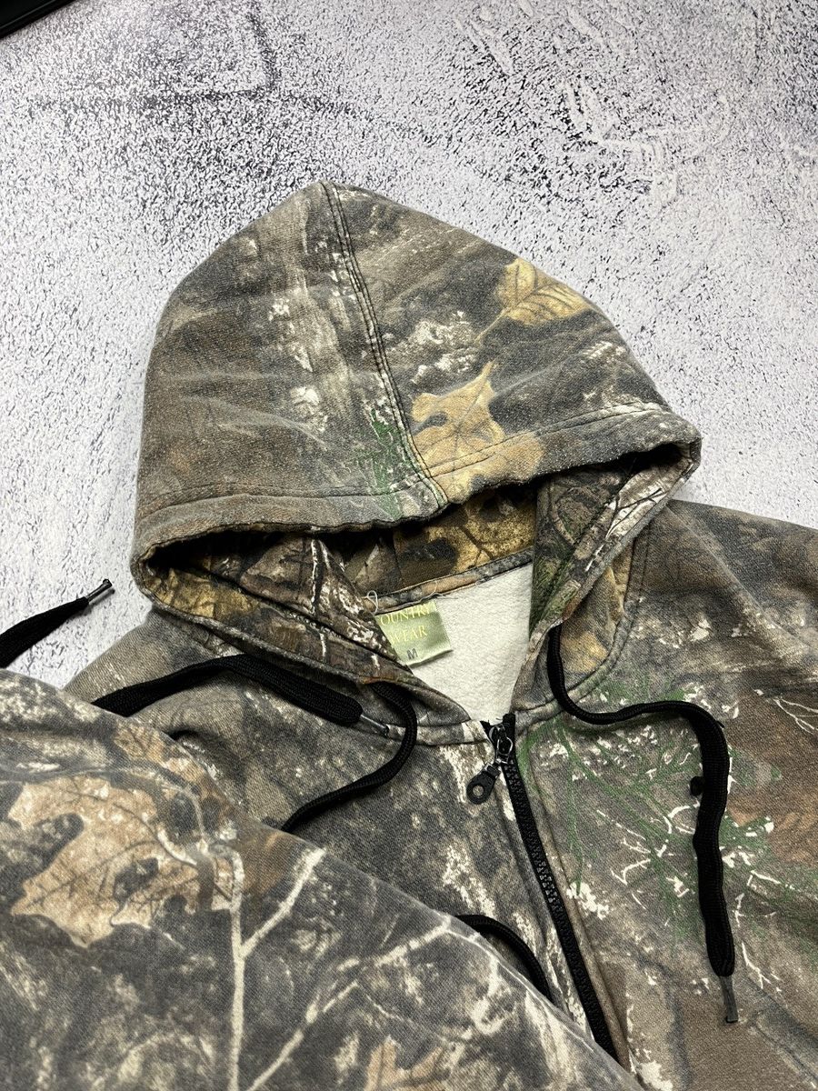 Japanese Brand Crazy Vintage Y2K Realtree Zip Hoodie and Pants Tracksuit Size US M / EU 48-50 / 2 - 6 Thumbnail