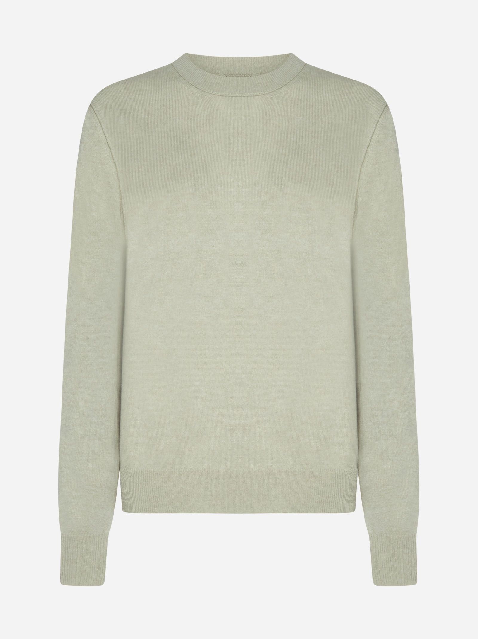 o1y0625 Cashmere Blend Sweater in Light Green