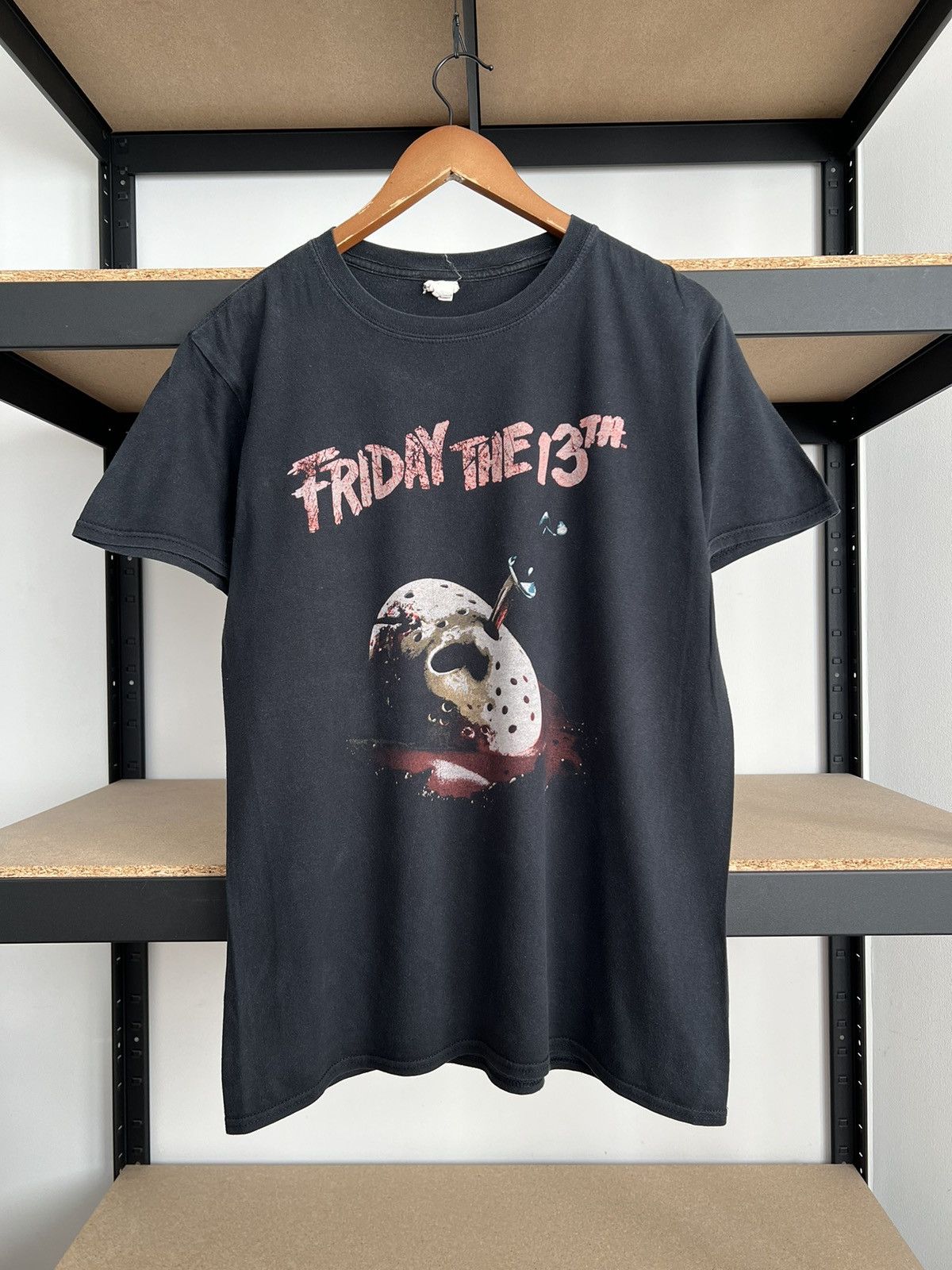 Expert Horror Vintage 2010s Friday the 13th Horror Movie Black T-shirt Size US M / EU 48-50 / 2 - 1 Thumbnail