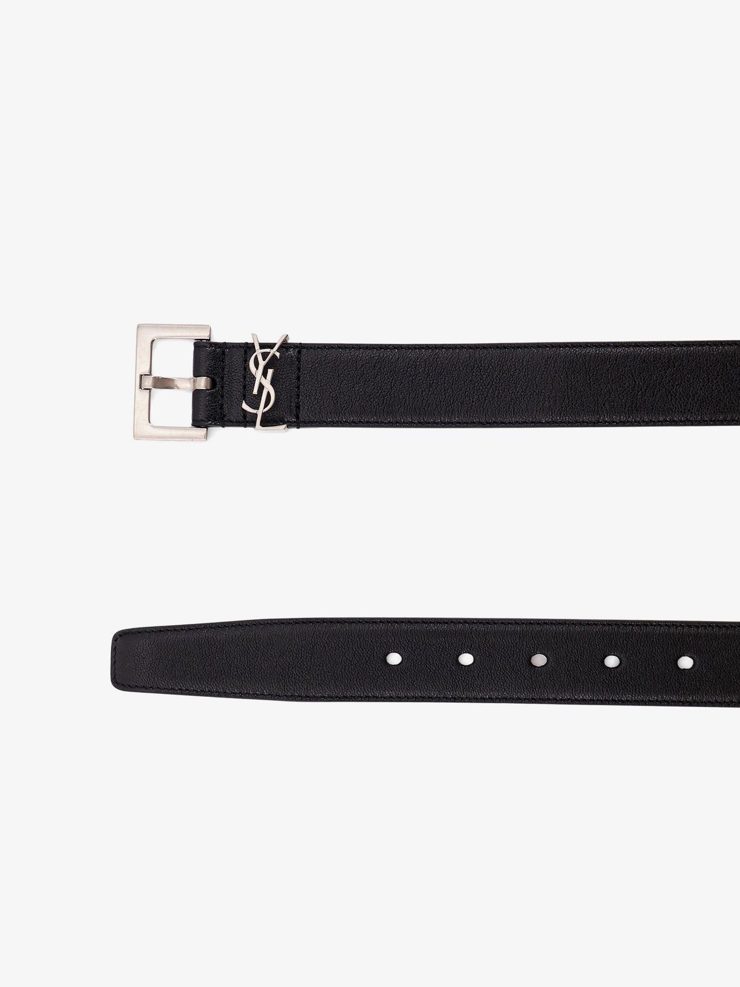 Saint Laurent Paris Leather Belt Size ONE SIZE - 1 Thumbnail