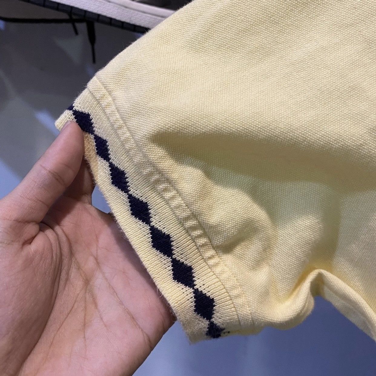 Yves Saint Laurent Vtg YSL Yves Saint Laurent Pour Homme Polo Tee Size US M / EU 48-50 / 2 - 5 Thumbnail