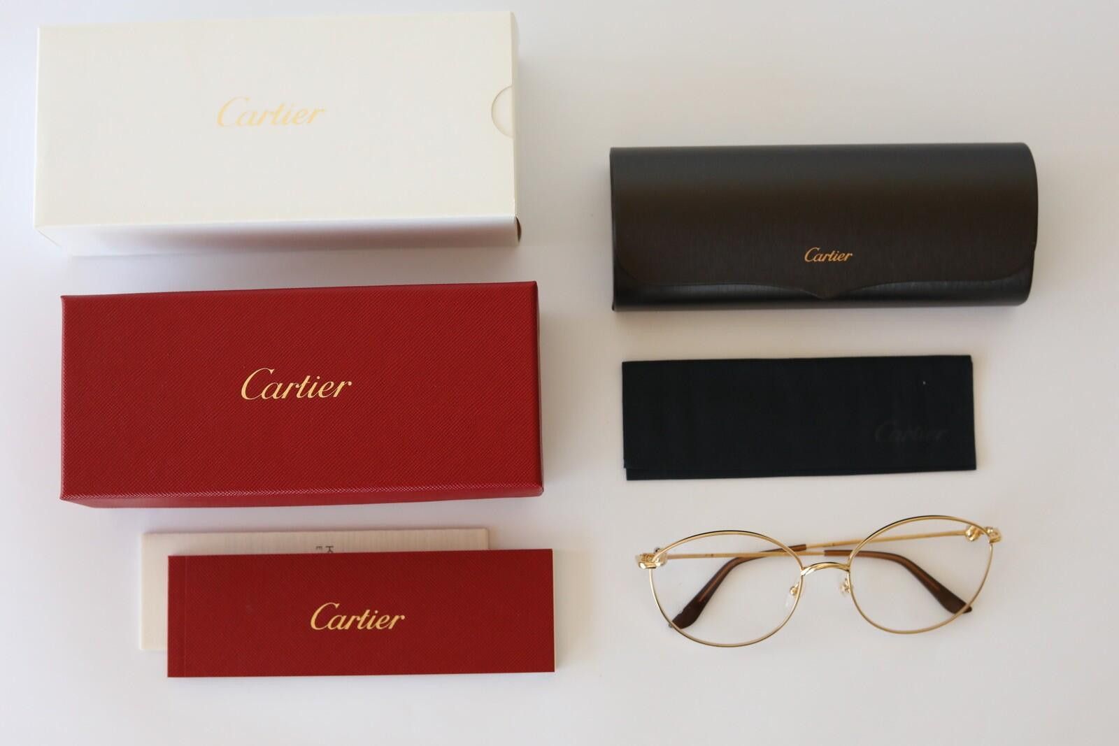 Cartier New Cartier eyewear optical eyeglasses gold CT0375O 001 Size ONE SIZE - 2 Thumbnail