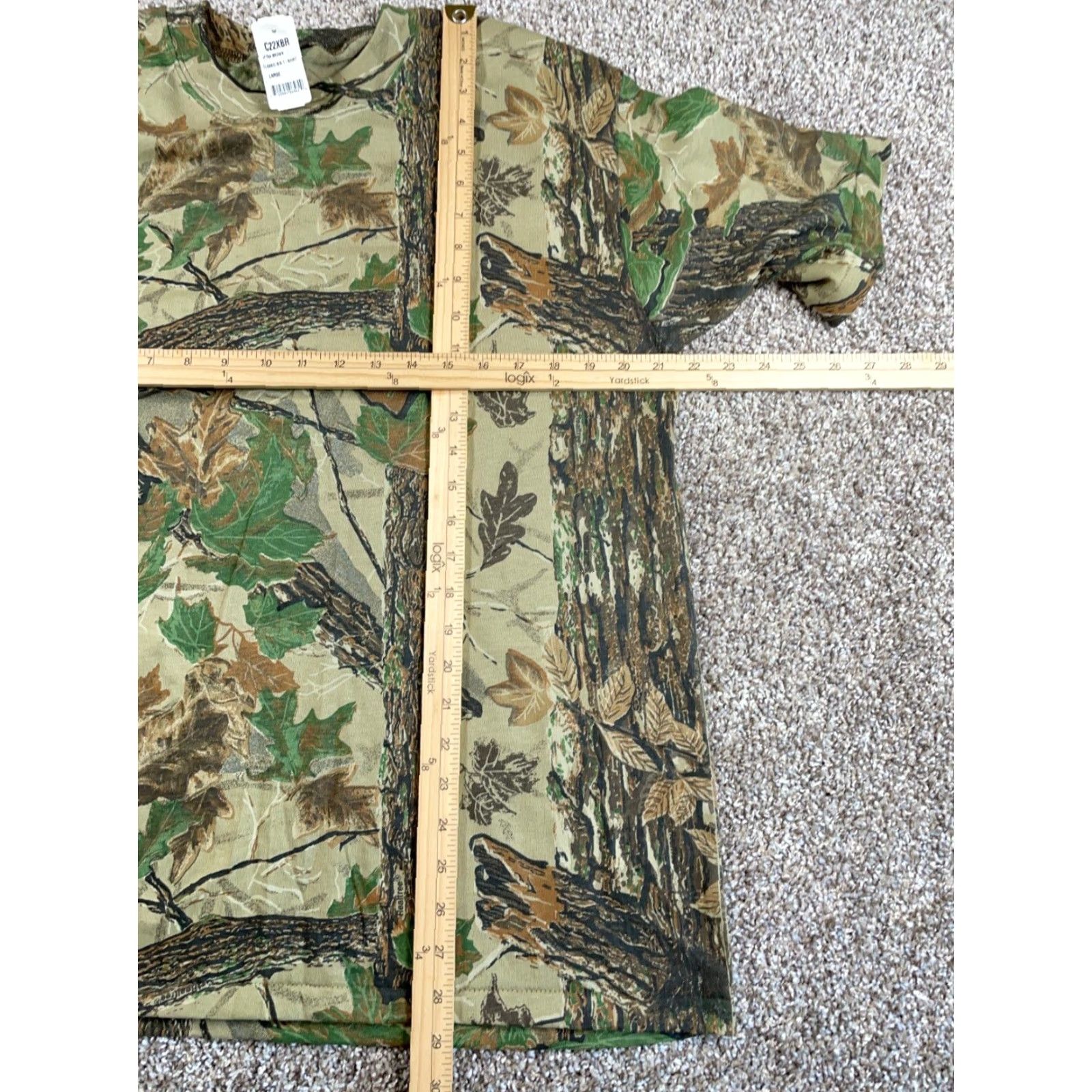 Realtree VINTAGE Realtree Camouflage T-Shirt Adult Large Green Camouflage Single Stitch Unworn Size US L / EU 52-54 / 3 - 5 Thumbnail