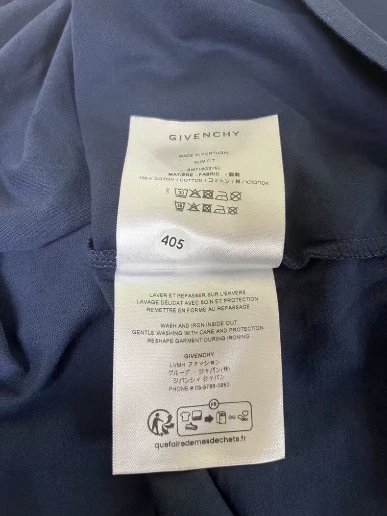Givenchy Givenchy Letter Star Pattern Short Sleeve T-Shirt Men's Bl Size US L / EU 52-54 / 3 - 5 Thumbnail