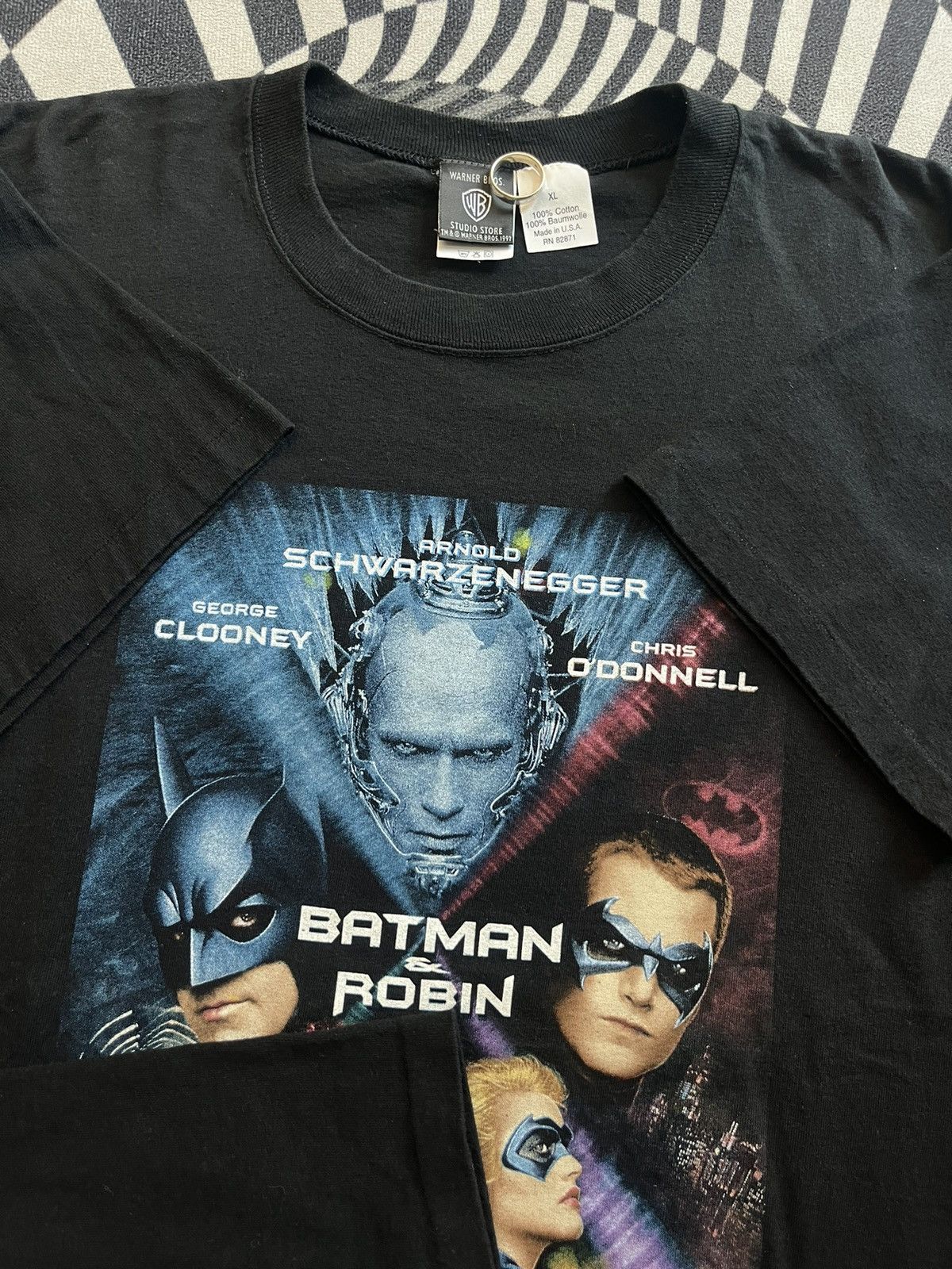 Warner Bros Vintage BATMAN & ROBIN 1997’s Film by Warner Bros promo Size US XL / EU 56 / 4 - 7 Thumbnail