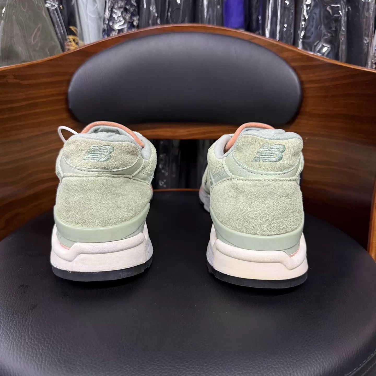 New Balance NB998 Concepts x Tannery Green 46.5 Men's Lightly Used Size US 13 / EU 46 - 3 Thumbnail