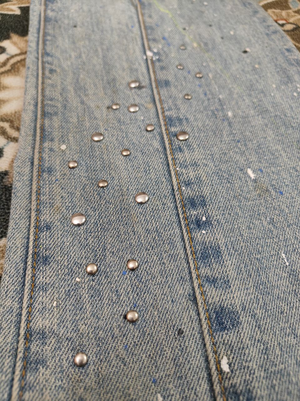 Beauty Beast × If Six Was Nine × Japanese Brand Japanese Schlussel Flare Denim Size US 30 / EU 46 - 6 Thumbnail