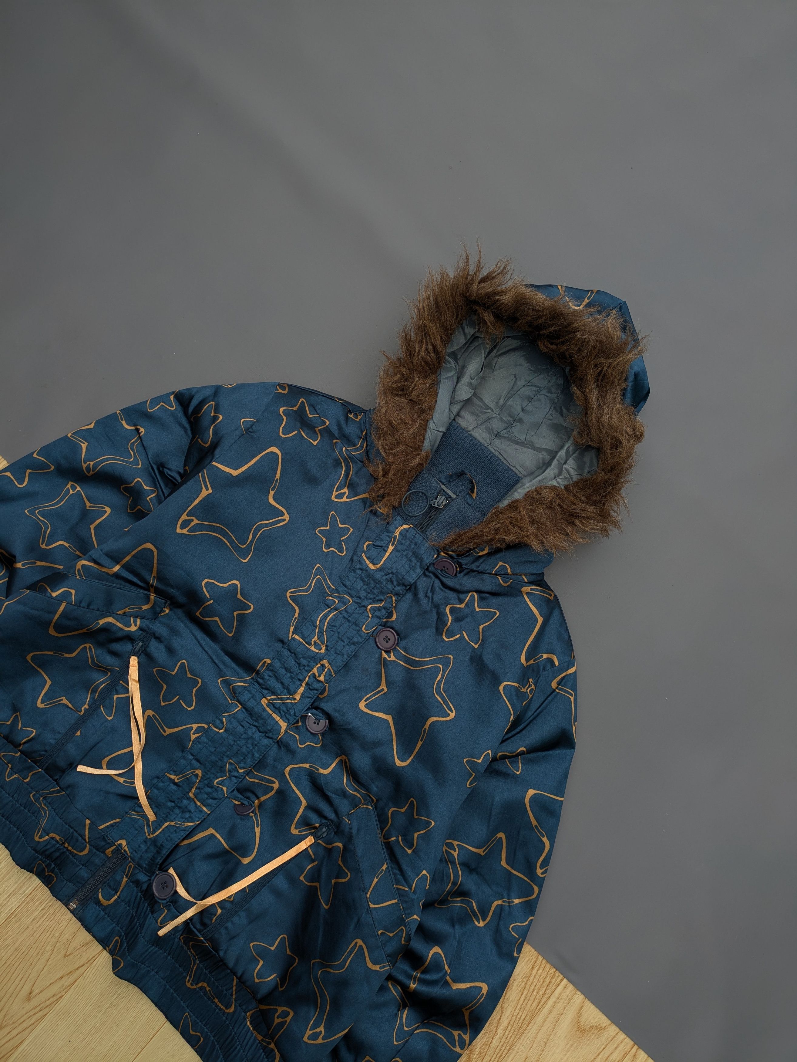 Stussy vintage stussy aop stars jacket Size US M / EU 48-50 / 2 - 3 Thumbnail