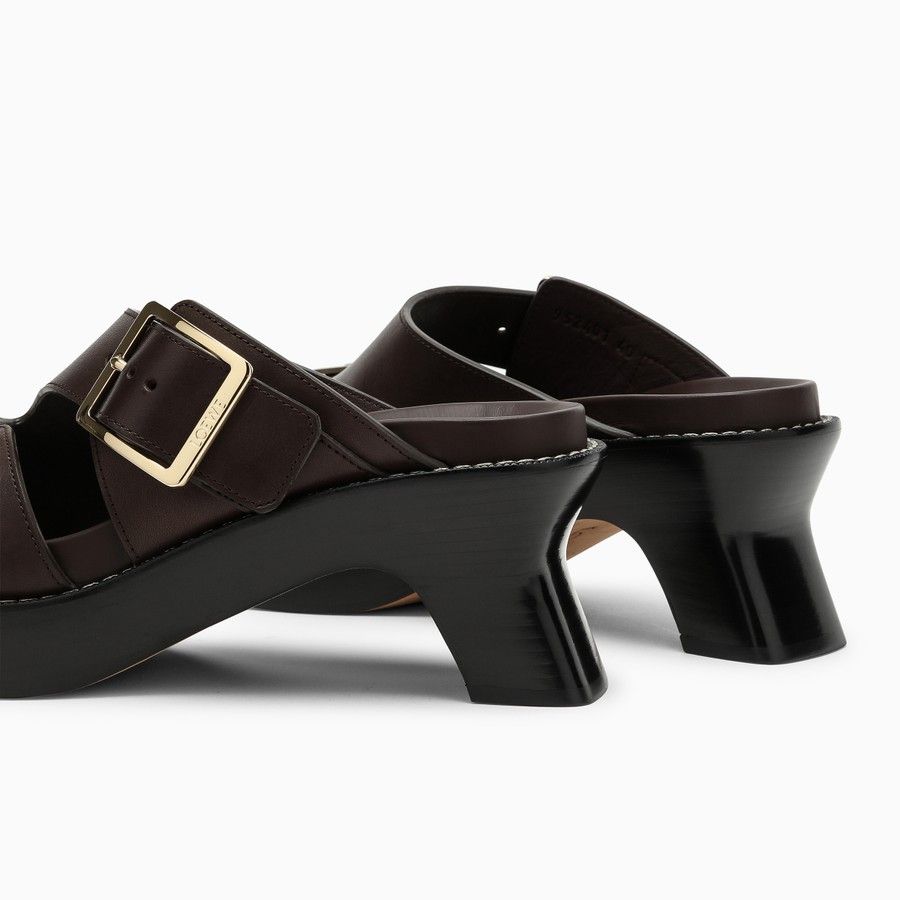 o1d2blof0824 Heel Slide Leather in Brown