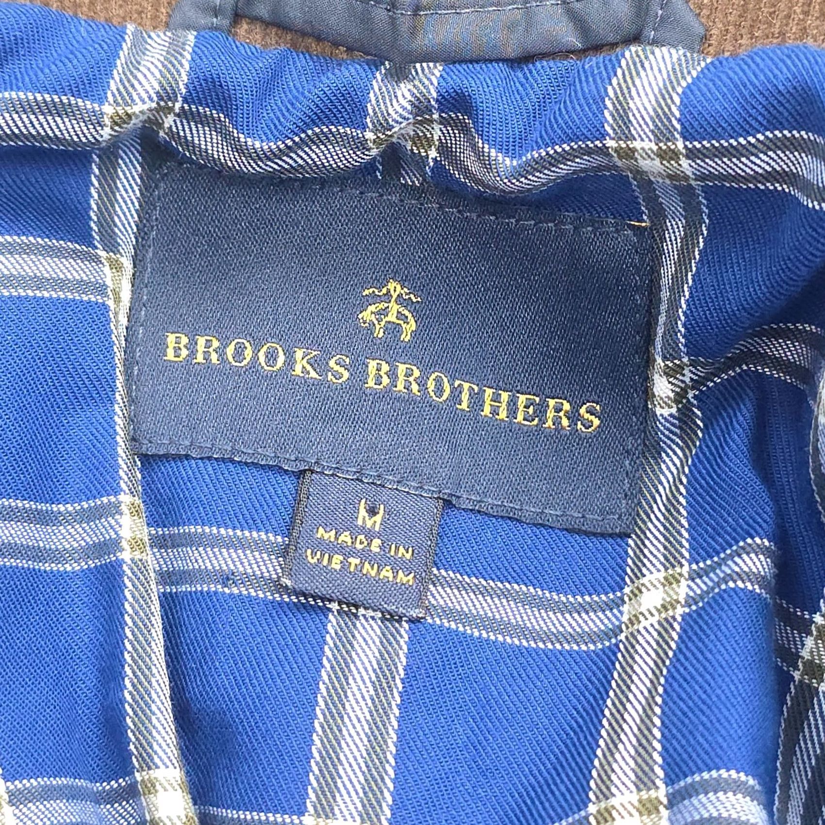 Brooks Brothers Brooks Brothers Coat Quilted Theremore Paddock Diamond Zip Lined Mens M Navy Size US M / EU 48-50 / 2 - 6 Thumbnail