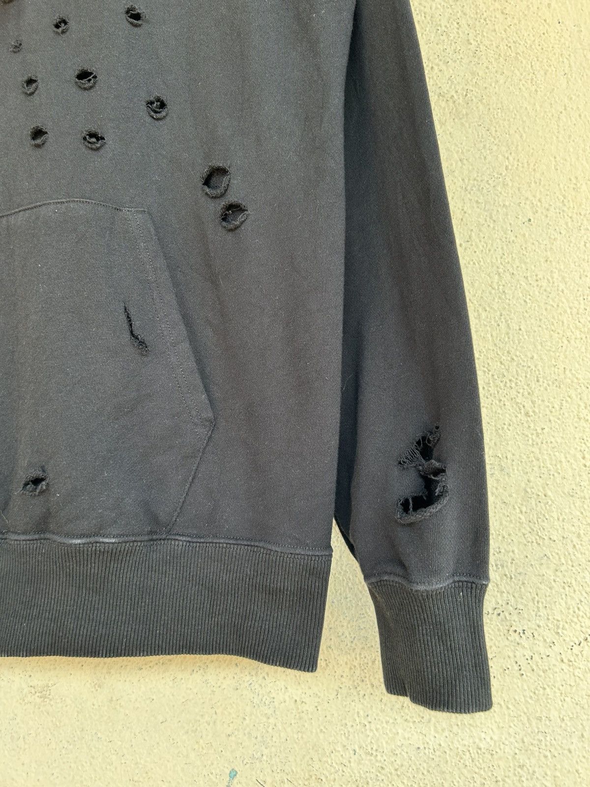 Japanese Brand × Seditionaries Leflah Raw Cul 621 Gunshots Designed Distressed Hoodie Size US M / EU 48-50 / 2 - 5 Thumbnail