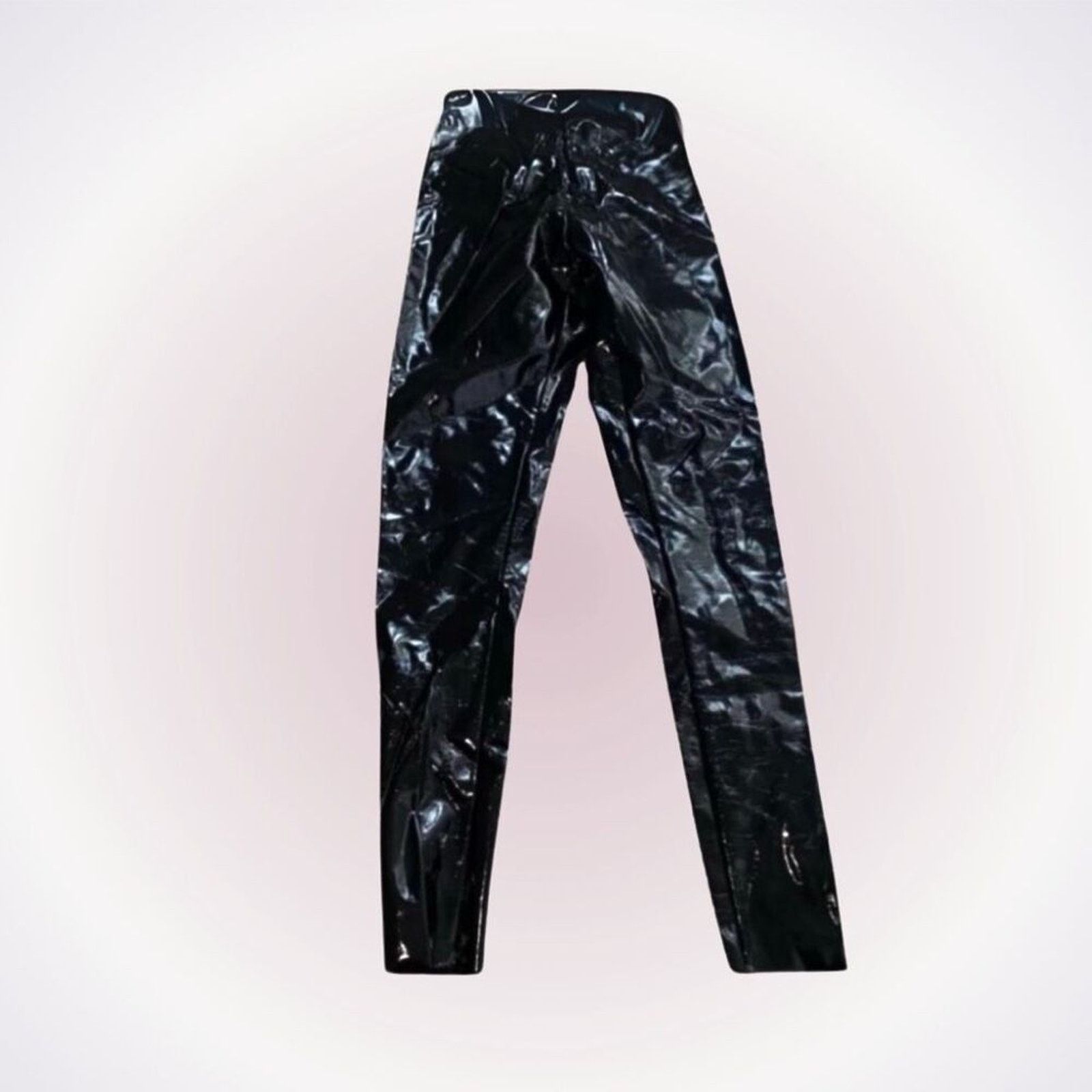 Commando Commando Black Vinyl High Waist Skinny Pants | Sz S Size 27" / US 4 / IT 40 - 1 Thumbnail