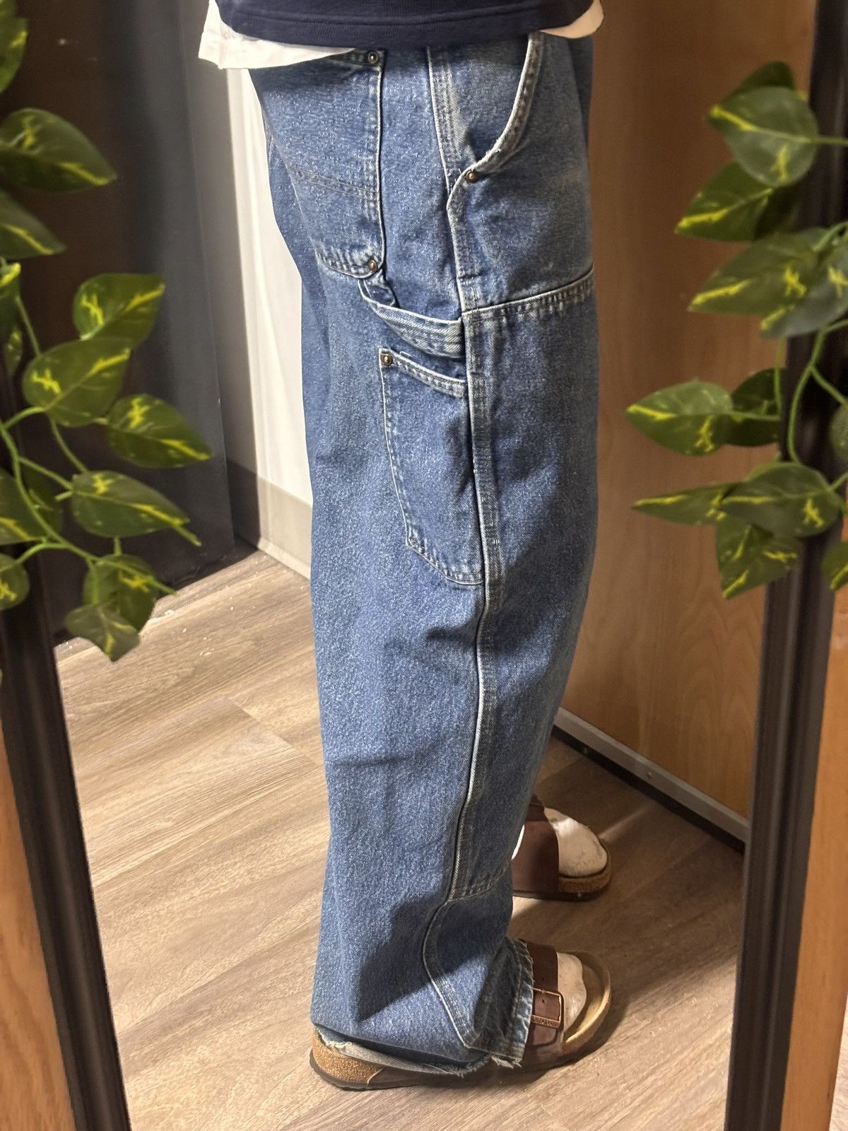Carhartt Carhartt dungaree fit double knee denim 36x30 Size US 36 / EU 52 - 10 Thumbnail