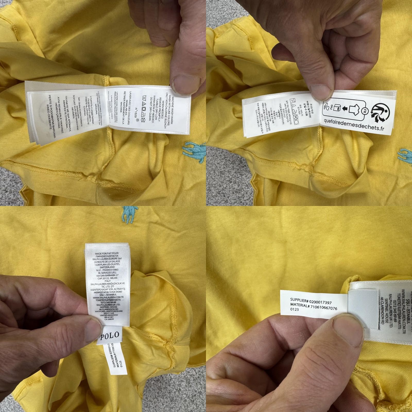 Polo Ralph Lauren Polo Ralph Lauren Shirt Mens Small Crewneck 100% Cotton Yellow Solid Short Sleeve Vintage No (if applicable) Size US S / EU 44-46 / 1 - 8 Thumbnail