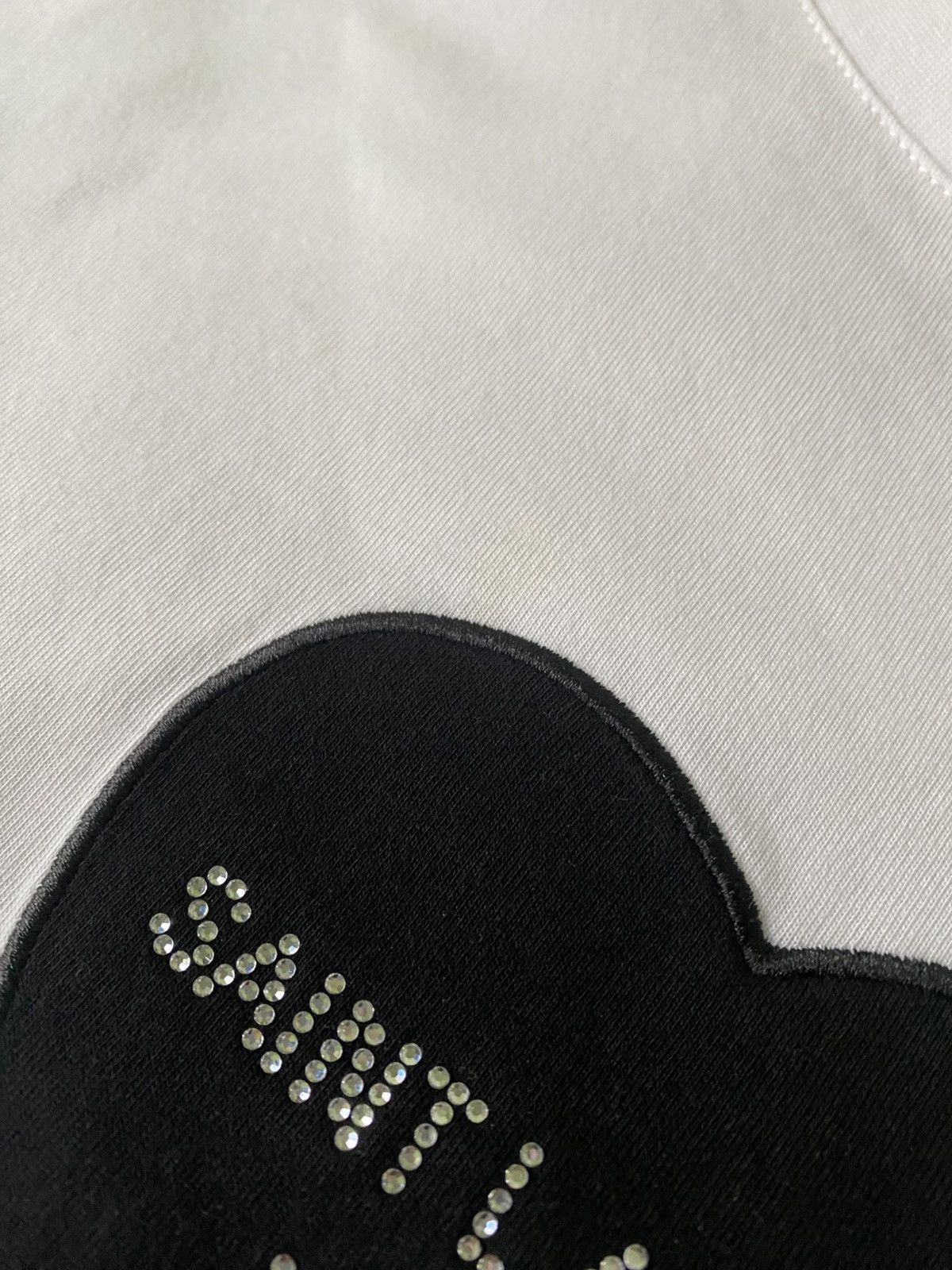 Hedi Slimane × Saint Laurent Paris Vintage Saint Laurent Paris Rhinestone Tee Size US M / EU 48-50 / 2 - 15 Thumbnail