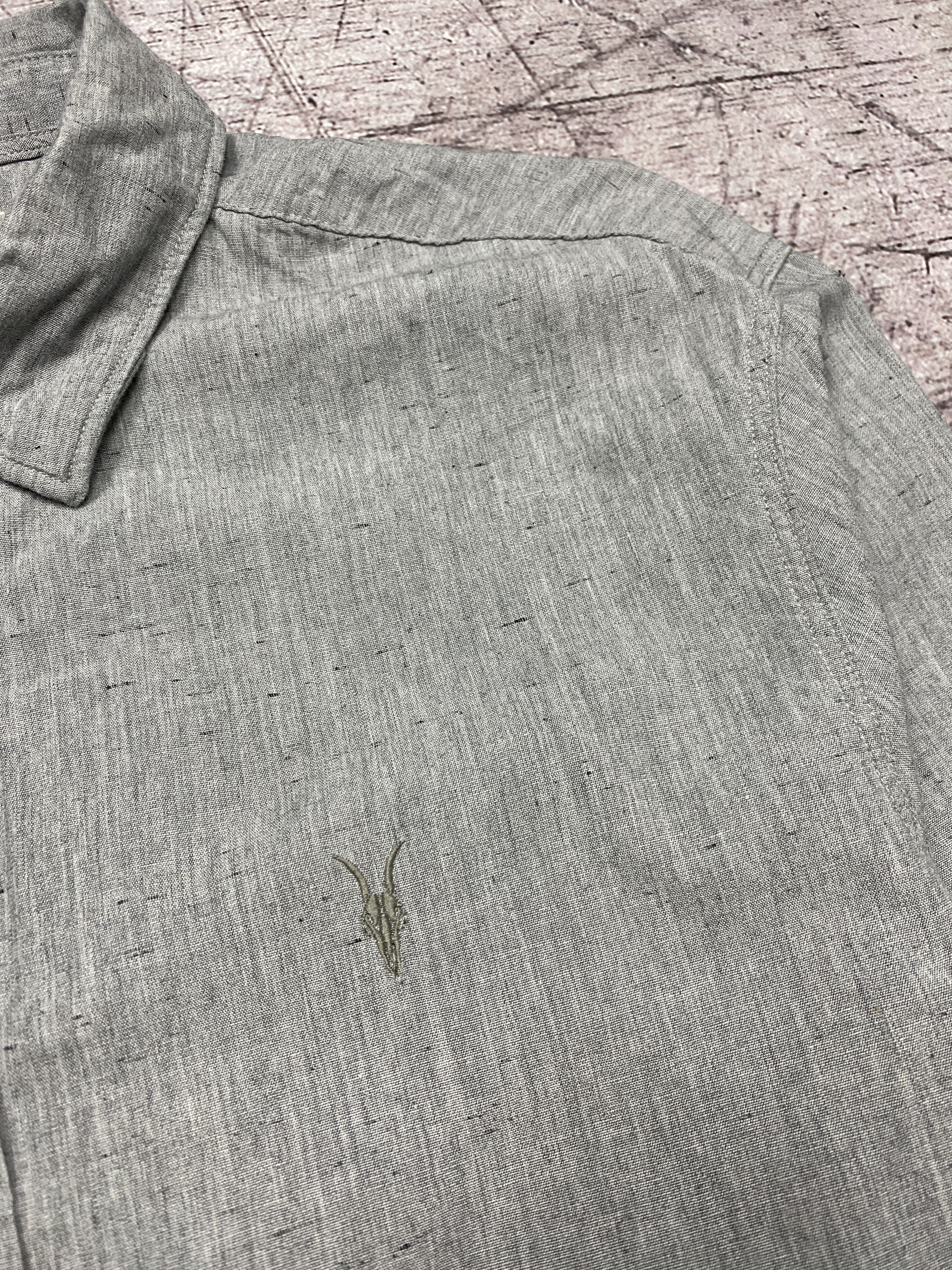 Allsaints × Vintage Allsaints Vintage Mens Waycross Long Sleeve Shirt Size US M / EU 48-50 / 2 - 3 Thumbnail