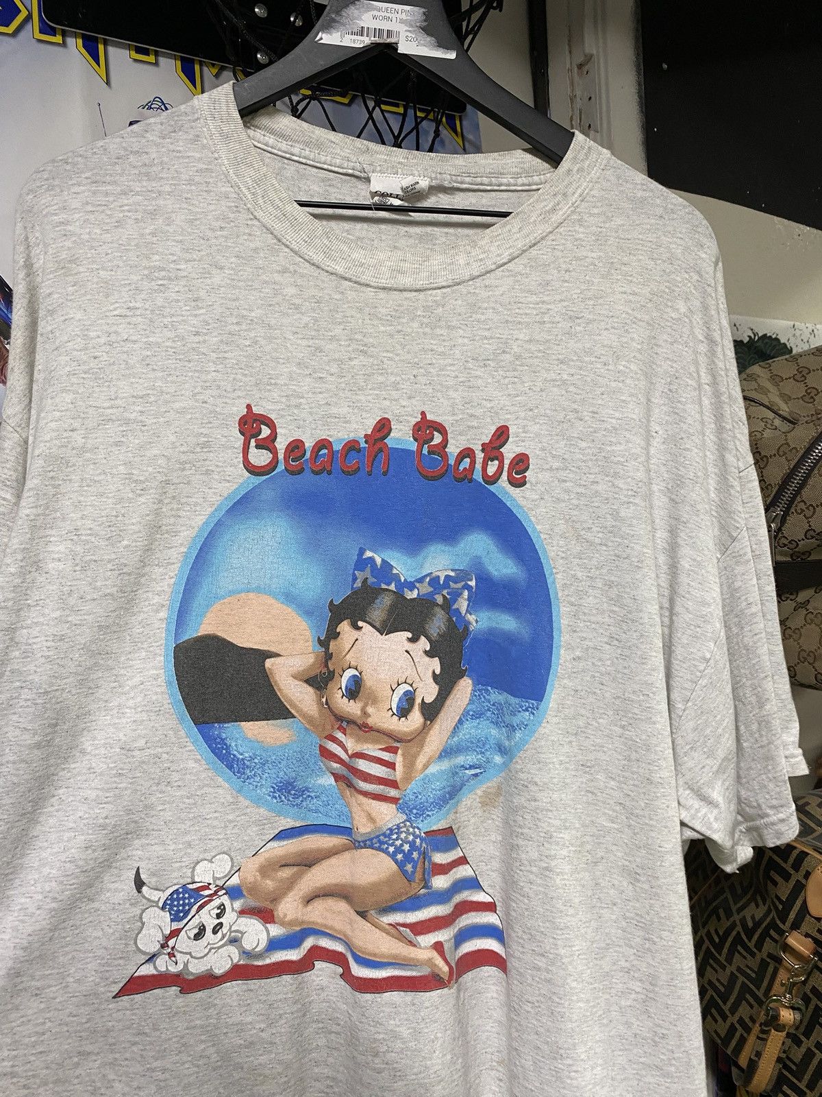 Vintage Vintage 90’s Betty Boop Cartoon T-Shirt Adult XLarge Size US XL / EU 56 / 4 - 5 Thumbnail
