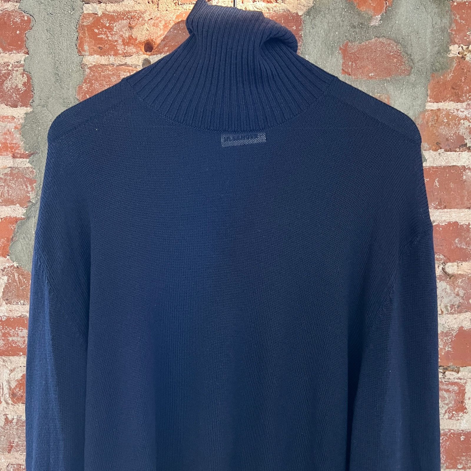 Jil Sander Jil Sander Men's Navy Merino Sweater Italy NWOT Size 56 $950 Size US XL / EU 56 / 4 - 5 Thumbnail