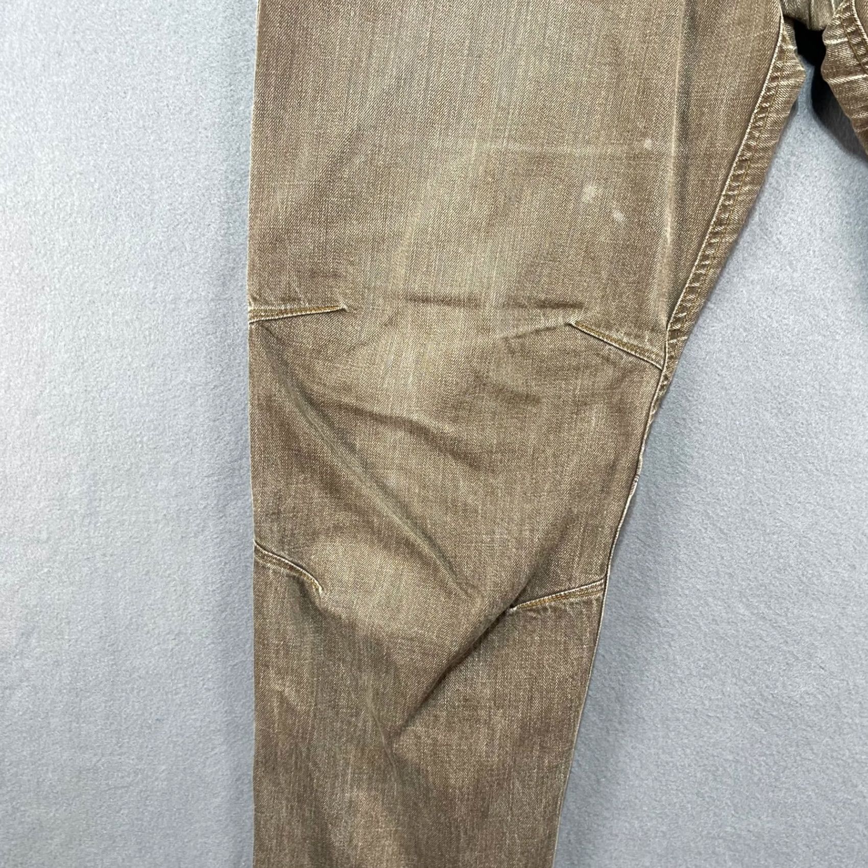 Denime Kuhl Riot Jeans Denim Pants Men's 36x30 Beige Vintage 90s Grunge Straight 5-Pocket Regular Shopwear Pants Men Size US 36 / EU 52 - 5 Thumbnail