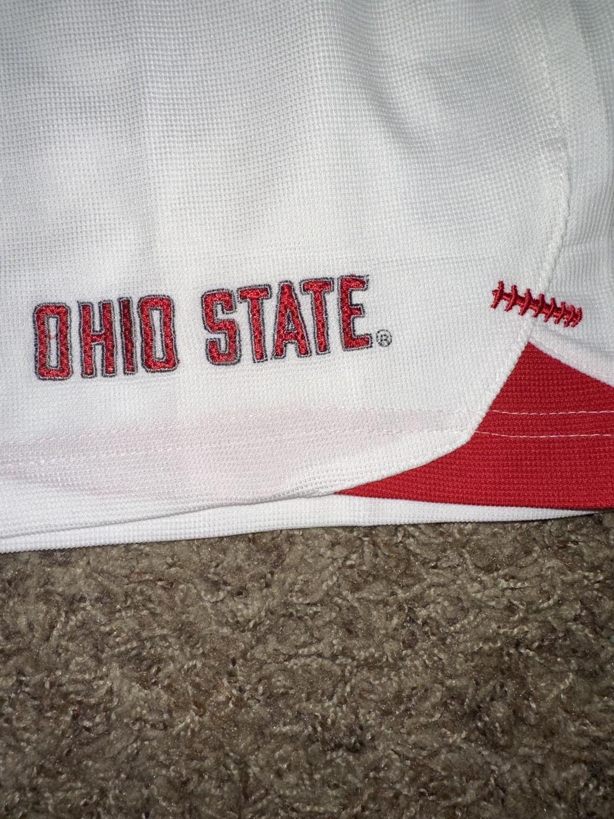 Nike VINTAGE Nike Men’s Ohio State Buckeyes NikeFit Coaches Authentic Golf Polo Shirt Size US M / EU 48-50 / 2 - 2 Thumbnail